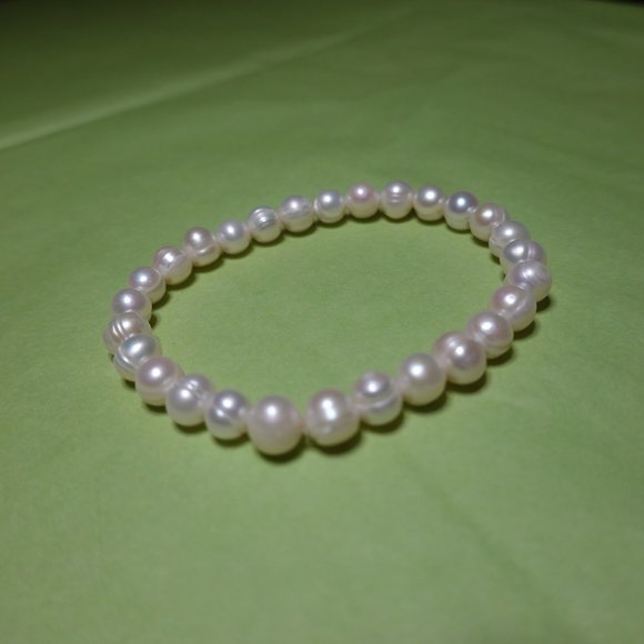 (NWT) Freshwater Pearl Beaded Bracelet - Picture 7 of 7